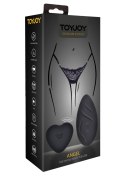 Stymulator do majteczek ToyJoy Angel czarny z pilotem USB TOYJOY