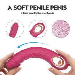 Wibrator Lovesecret Premium G Spot realistyczny różowy USB 22 cm Lovesecret