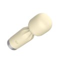 Wibrator Silk Pulse ecru kompaktowy 12 cm wodoodporny B - Series Lyla