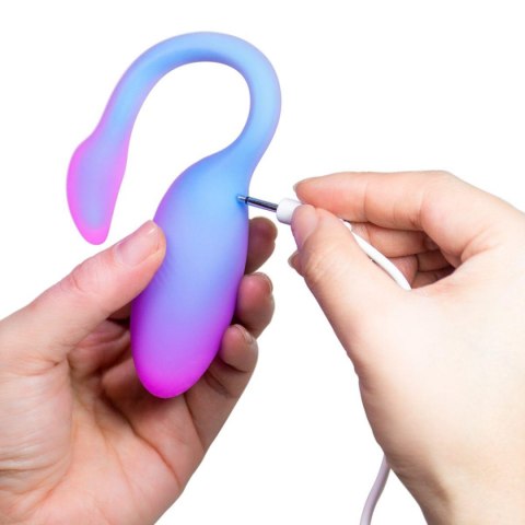 Wibrator noszony Magic Motion Flamingo Max niebieski z aplikacją Magic Motion