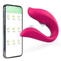 Wibrator przenośny sterowany aplikacją Lyla różowy silikonowy USB B - Series Lyla