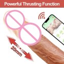 Wibrator realistyczny Lovesecret Premium z aplikacją 21.5 cm Lovesecret