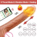 Wibrator realistyczny Lovesecret Premium z aplikacją 21.5 cm Lovesecret