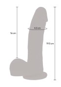 Wibrator realistyczny ToyJoy silikonowy z pilotem 19.5 cm TOYJOY