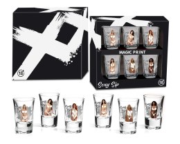 Zestaw 6 erotycznych kieliszków Sexy Sip 35ml House of Mugs House of Mugs