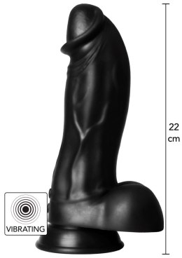 Dildo wibrujące dinozaur Hidden Desire czarny 22 cm Hidden Desire
