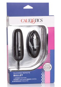Jajko wibrujące silikonowe Calexotics z pilotem czarne 9 cm CalExotics