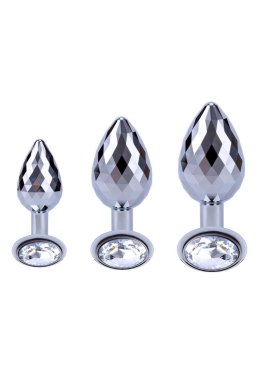Korek analny Disco Diamond ToyJoy srebrny duży TOYJOY