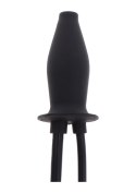 Korek analny pompowany silikonowy nawilżający Hidden Desire Extreme czarny Hidden Desire