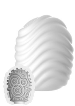 Masturbator mini ToyJoy HERO Wave biały TPE TOYJOY