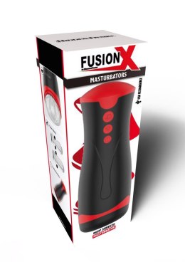 Masturbator wibrujący z ściskaniem Hidden Desire Fusion X czarny Hidden Desire
