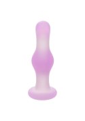 Silikonowy wibrujący korek analny Calexotics Lavender Haze fioletowy CalExotics