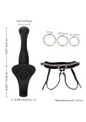 Strap on wibrujący Royal Calexotics szary 7 funkcji CalExotics