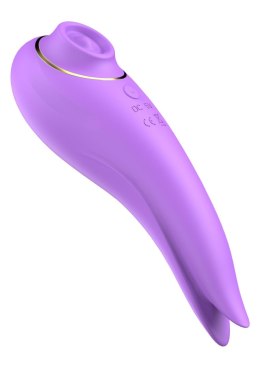Stymulator Xocoon SalsaTap fioletowy silikonowy IPX6 Xocoon