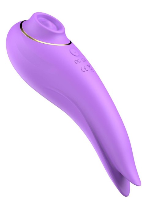 Stymulator Xocoon SalsaTap fioletowy silikonowy IPX6 Xocoon