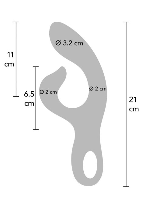 Wibrator XOCOON Endless Orgasm fuksja USB 21 cm Xocoon