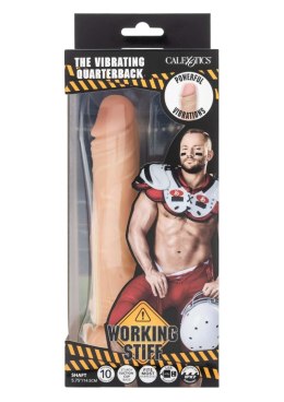 Wibrator realistyczny Quarterback wibrujący z przyssawką 19,75 cm CalExotics