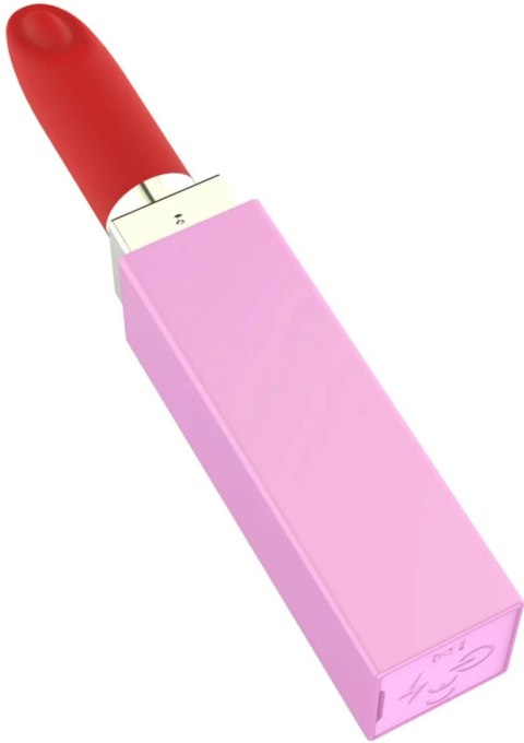 Wibrator szminka Xocoon Sealed With A Kiss różowy 11 cm USB Xocoon