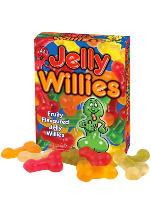 Cukierki żelowe Jelly Willies asortyment o smaku coli Spencer & Fleetwood