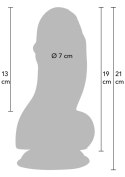 Dildo Fat Boys z przyssawką Hidden Desire PVC 19 cm Hidden Desire