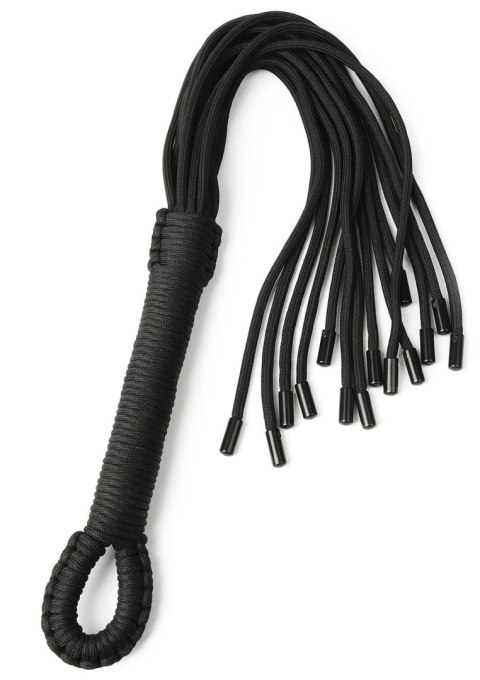 Flogger z węzłami Taboom czarny nylonowy Taboom