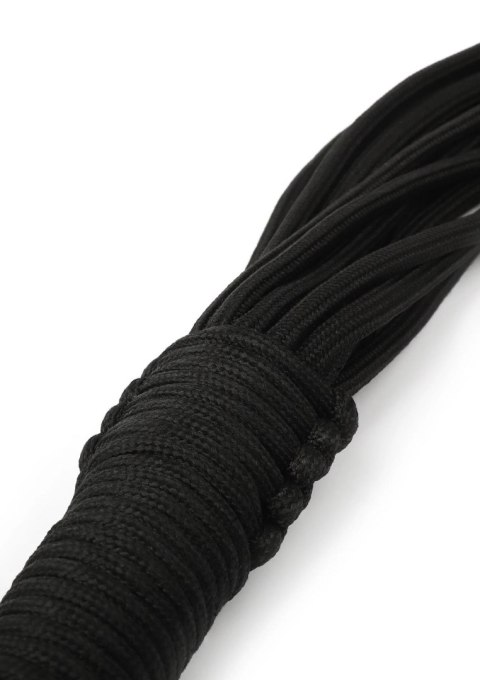 Flogger z węzłami Taboom czarny nylonowy Taboom