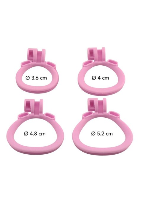 Klatka na penisa Hidden Desire Penis Prison różowa 7 cm Hidden Desire