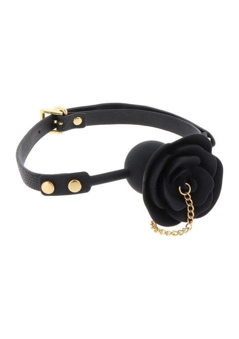 Knebel kulkowy Rose z plugiem Taboom czarny Taboom