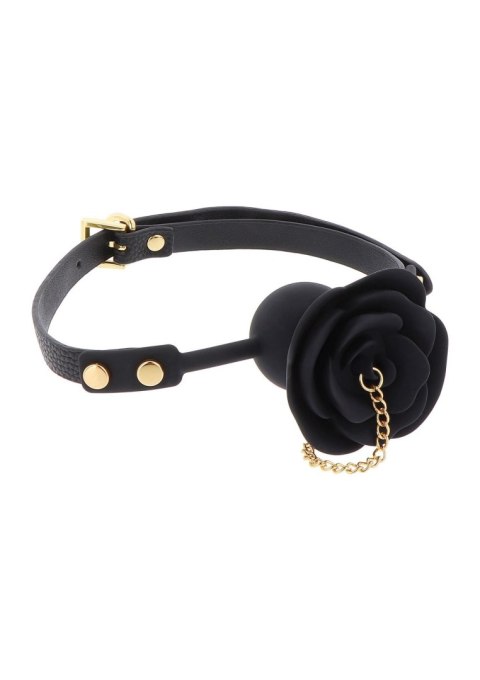Knebel kulkowy Rose z plugiem Taboom czarny Taboom