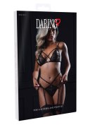 Komplet bielizny peek a boo Daring Intimates czarny L XL Daring Intimates