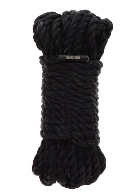 Lina bondage Taboom polipropylenowa czarna 10 m 7 mm Taboom
