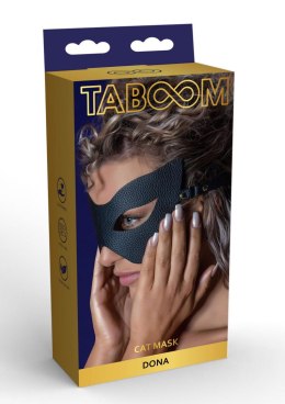 Maska kota Taboom Dona czarna 21 cm Taboom