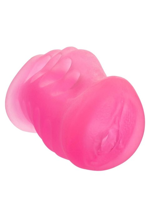 Masturbator z uchwytem Grip N Stroke Calexotics różowy 16 cm CalExotics