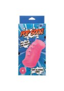 Masturbator z uchwytem Grip N Stroke Calexotics różowy 16 cm CalExotics