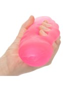 Masturbator z uchwytem Grip N Stroke Calexotics różowy 16 cm CalExotics