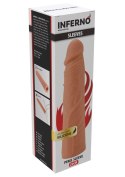 Nakładka przedłużająca silikonowa Hidden Desire Inferno 20 cm Hidden Desire