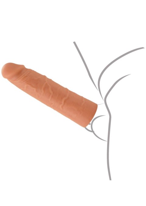 Nakładka przedłużająca silikonowa Hidden Desire Inferno 20 cm Hidden Desire