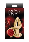 Plug analny aluminiowy Rose NS Novelties czerwony 8.9 cm NS Novelties