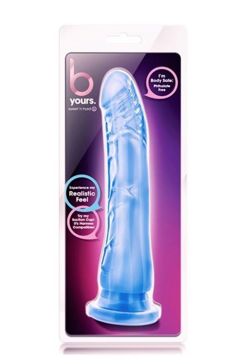 Dildo B Yours Sweet N Hard 6 niebieskie PVC 4,6 cm Blush