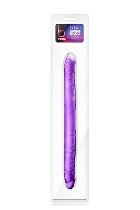 Dildo podwójne fioletowe 41 cm Blush B Yours Blush