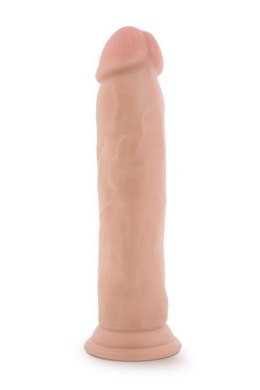 Dildo realistyczne Dr Skin Blush waniliowe 9 5 cala PVC Blush