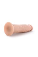 Dildo realistyczne Dr Skin Blush waniliowe 9 5 cala PVC Blush