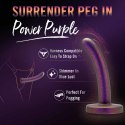 Dildo silikonowe Temptasia Surrender Peg Beginner fioletowe 12 cm Blush