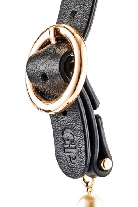 Opaska na oczy Guilty Pleasure Boudoir Pearl z perłami Guilty Pleasure BDSM