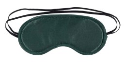 Opaska na oczy satynowa Sportsheets Indica szmaragdowa Sportsheets