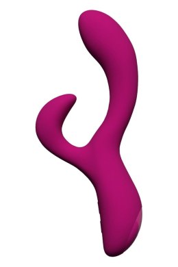 Wibrator króliczek Blush Quinn bordowy silikonowy USB 23 cm Blush