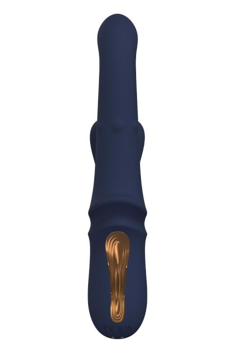 Wibrator króliczek Dreamtoys Iris Duo z kuleczkami niebieski Dreamtoys