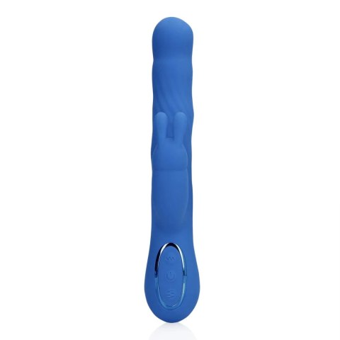 Wibrator króliczek Loveline Wiggle niebieski 24 cm Loveline