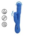 Wibrator króliczek Loveline Wiggle niebieski 24 cm Loveline