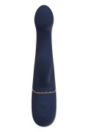 Wibrator króliczek duo Hestia ciemnoniebieski silikonowy USB 21 cm Dreamtoy Dreamtoys